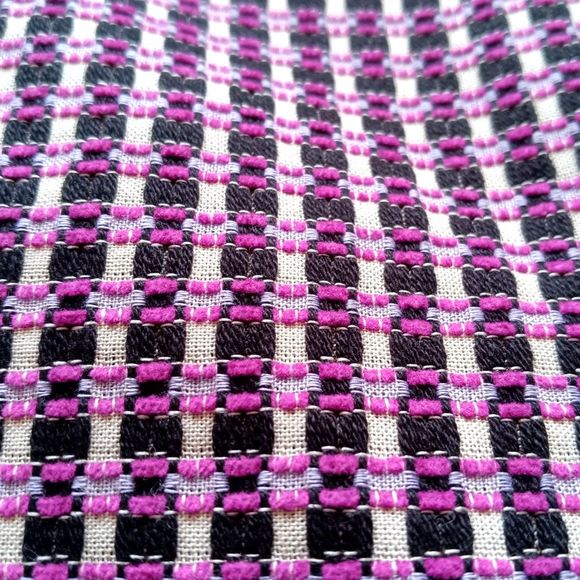 NWT Ann Taylor Tweed Pink Purple Black Pencil Skirt 6P Petite - Picture 2 of 11